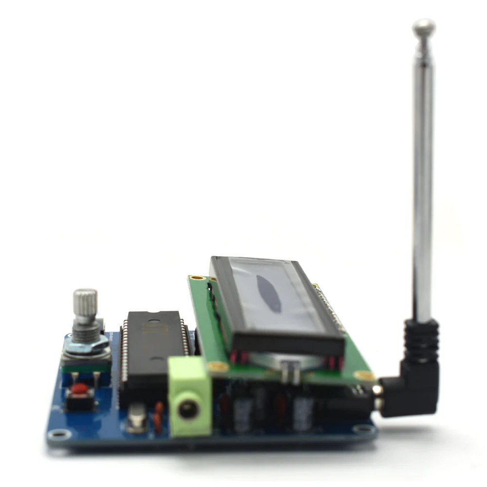 Lusya Новый STC89C52 + TDA5807 TDA2822 мини ручка цифровой FM стерео плата радиоприемника 89 108