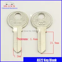 Железный 1,2 прямо Ванна двери заготовка для ключа слесарные принадлежности болванки ключей cilvil горизонтальный станок для изготовления ключей A522 Железный клинок резак