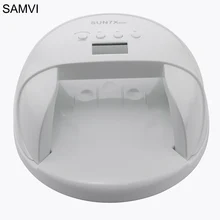 110 V-240 V SUN7X Профессиональный инфракрасный Сенсор 60 Вт УФ светодиодный светильник ногтя для быстрой сушки всех Гель-лак вилка стандарта ЕС/США