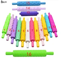 BXLYY 16 опционально помадка торт рельефная Скалка выпечки печать форма для самостоятельного изготовления торта вечерние поставки Новогодние рождественские подарки. 8z