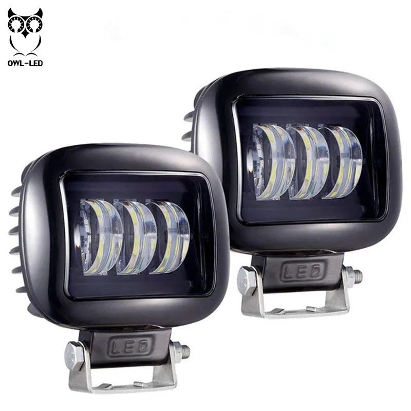 

Led bar offroad Work Light Bar 4.5" 30W 12V 24V 4x4 Fog Light Off Road Lights Boat driving Lights Waterproof IP68 For SUV Jeep