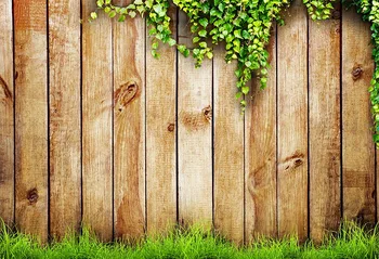 

Vinyl Photography Backdrops Wooden Texture Green Grass Newborn Children Photo Booth Backgrounds Birthday