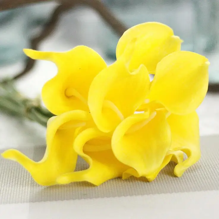 Artificial Flowers Real Touch Artificial Moth Orchid Butterfly Orchid for new House Home Wedding Festival Decoration - Цвет: Style 12