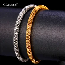 Collare, сетчатая цепочка, Золотой/черный цвет, браслет для мужчин, ювелирное изделие, Эфиопский, опт, мужской браслет, браслеты, Ручная Веревка, цепь, H103