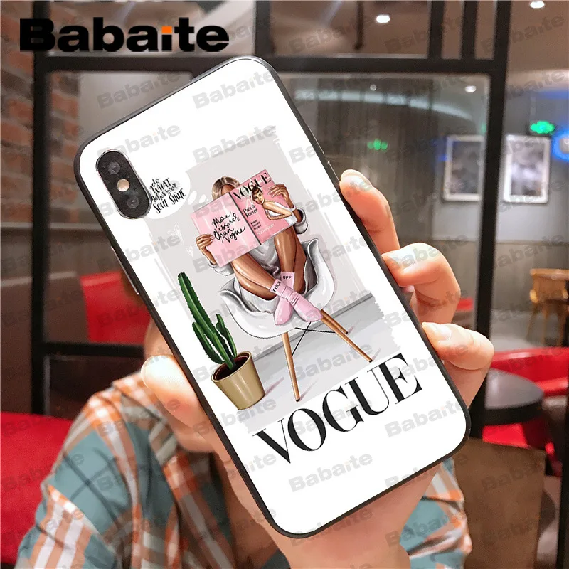 VOGUE Christmas Princess Girl Female boss coffee