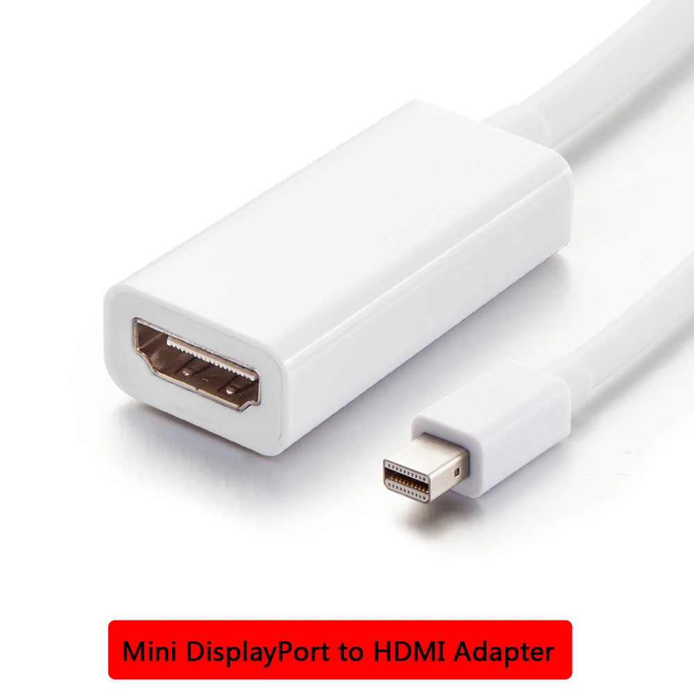 cubierta Claire eximir Cable adaptador Thunderbolt Mini DisplayPort DP macho a HDMI hembra, Cable  Convertidor para Apple Mac, Macbook Pro Air, nuevo| | - AliExpress