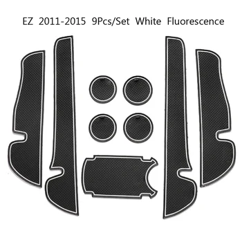 

For Toyota EZ 2011 2012 2013 2014 2015 Gate slot pad Interior Door Pad Non-slip Cup mats Auto Styling Accessories