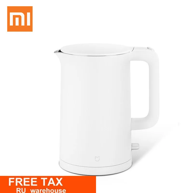 Новый оригинальный электрический чайник Xiaomi быстро закипающий из нержавеющей
