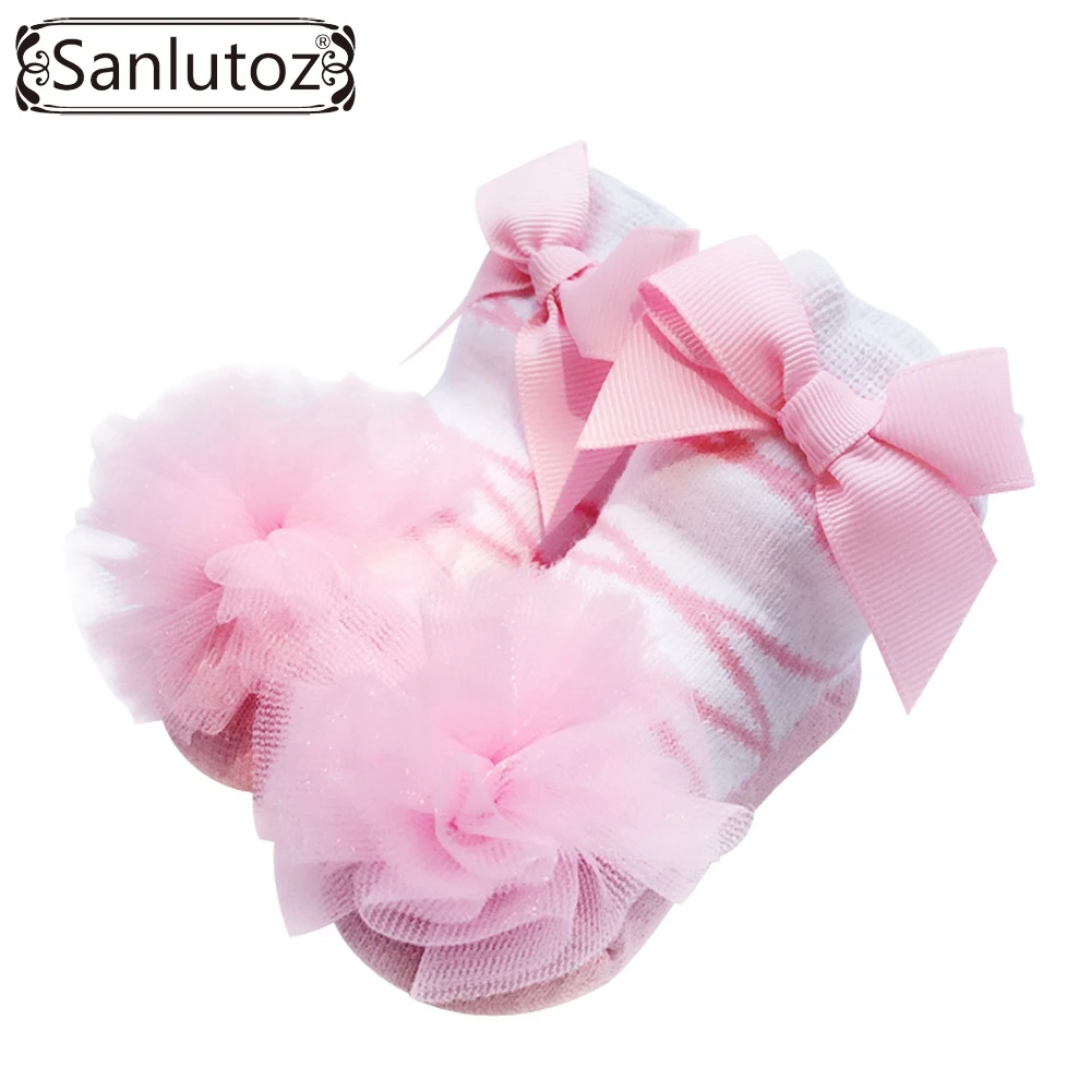 Sanlutoz-chaussettes pour bébés filles | Chaussettes de princesse pour nouveaux-nés, cadeaux d'anniversaire et de vacances, Mary Jane, pour filles de 0-12 mois