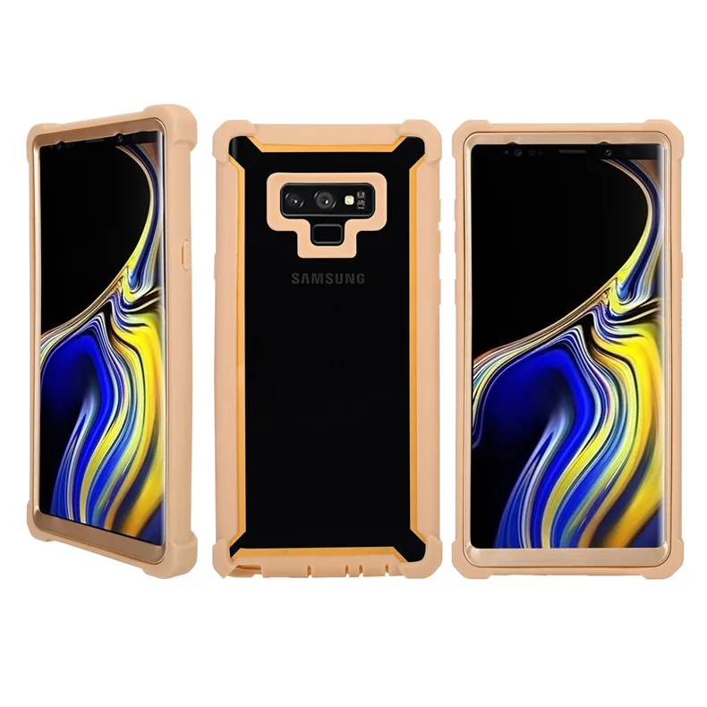 Сверхпрочный противоударный защитный чехол для samsung Galaxy Note 10, 9, 8, Note 10+ S10, S9 Plus, S10e, гибридный прочный двухслойный чехол