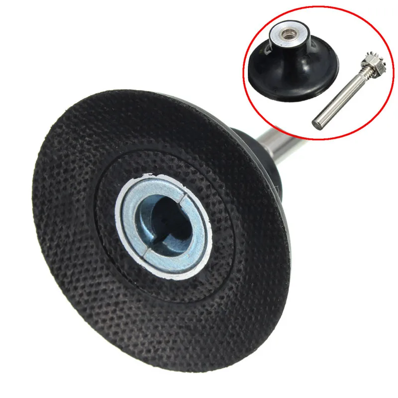 DIY Brand 45mm Backing Pad 6MM Shank Holder Sand Sanding Discs Spiral