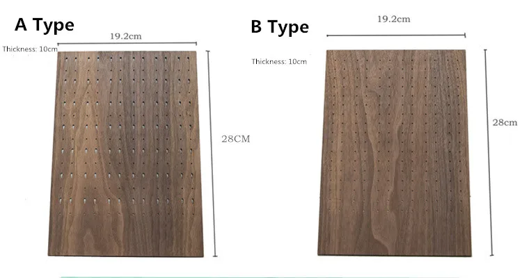 Деревянные серьги Дисплей лоток черный орех твердые деревянные серьги дисплей держатель для хранения ювелирных изделий дисплей стенд