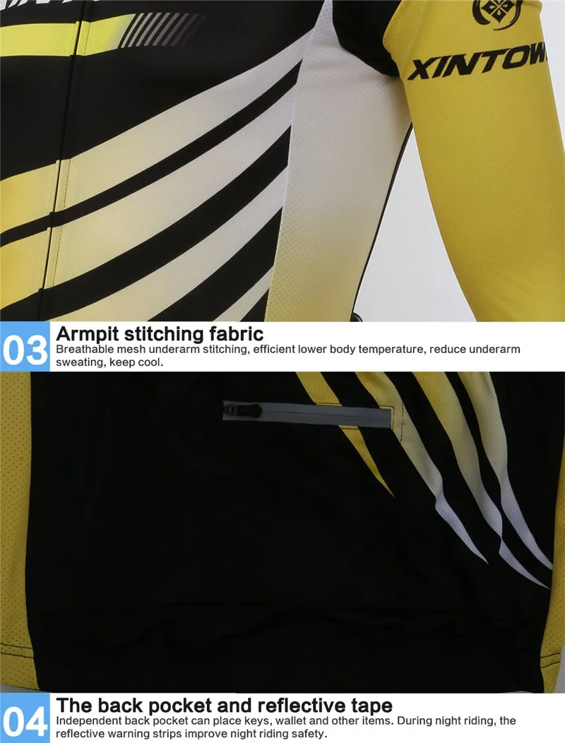 Cycling Jerseys Sets Breathable Bike Clothing (8)