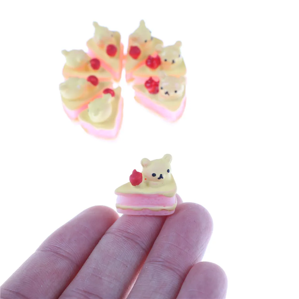 5 шт. Kawaii Play Кукольный дом игрушка плоская задняя миниатюрная искусственная еда
