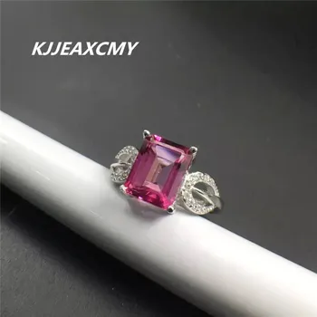 

KJJEAXCMY natural Topaz Ring S925 rose gold silver wholesale