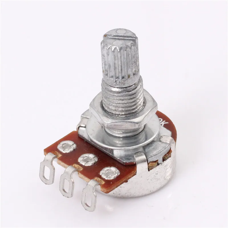 Potentiometer Shaft Types