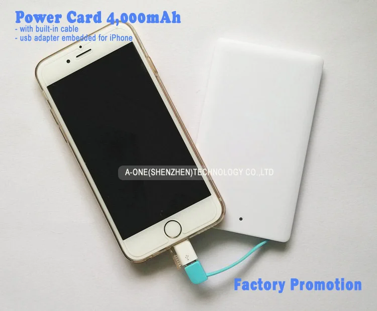 5pcs unbelievable credit card size 4000mah mobile phone battery iphone 5 battery size