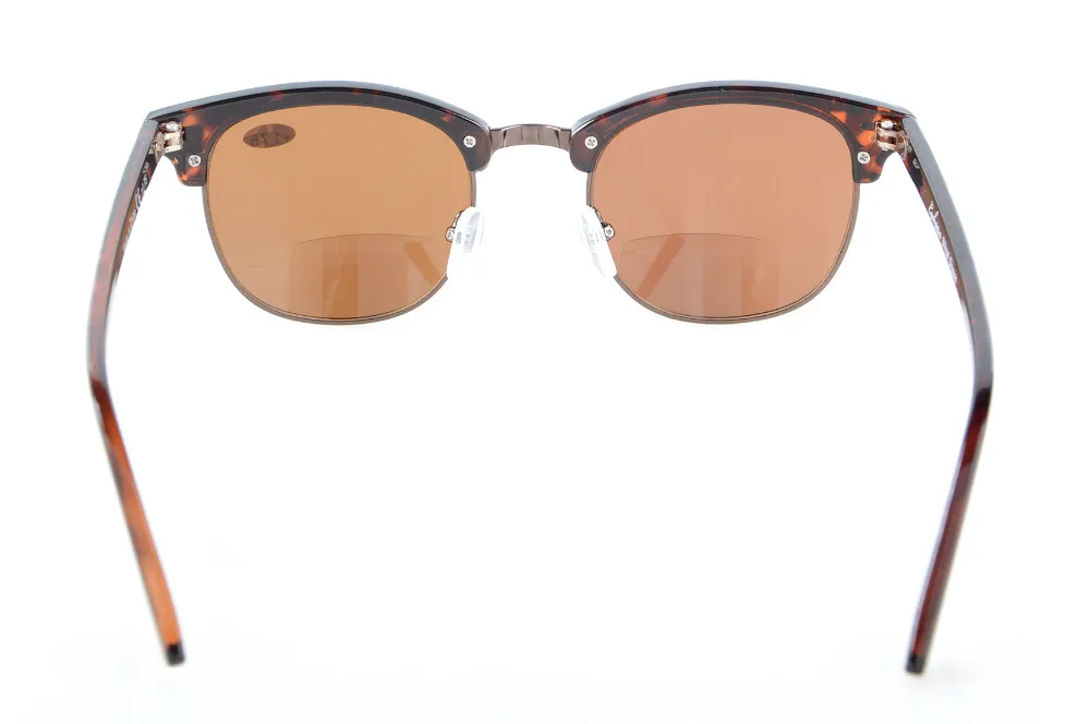 R128 бифокальные Eyekepper Полуободковые бифокальные Солнцезащитные очки для женщин мужские женские+ 1.0/1.25/1.5/1.75/2.0 /2.25/2.5/3.0