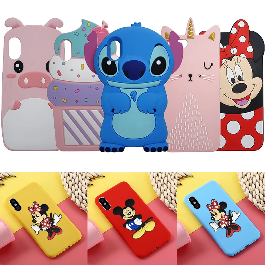 

3D Cartoon Silicone Case For iPhone 7 case Cover For iPhone X case for iPhone 6 6s 5 5s 7 8 plus for iPhone XS XR XS Max case