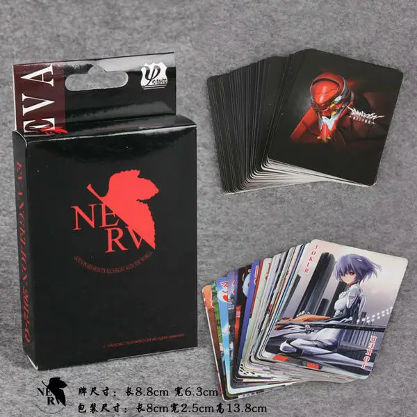 Neon Genesis Evangelion EVA POKER Game cards Posters-in