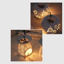 Арома лампа восковая расплава теплая электрическая восковая расплава теплее Свеча лампа масла теплее Аромалампа ночник