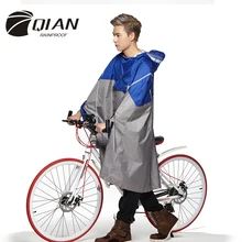 QIAN REGENDICHT Professional Outdoor Modische Regen Poncho Rucksack Reflexstreifen Design Klettern Wandern Reise Regen Abdeckung