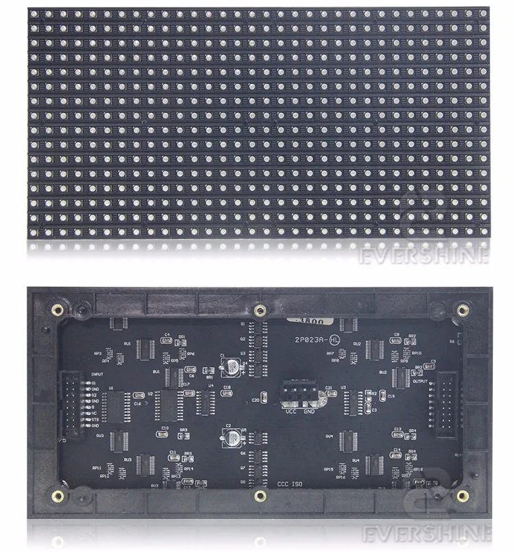 Alibaba Китай cn Крытый p6 полноцветный светодио дный модуль 32x16pixes smd3528 Размер 192 х 96 мм