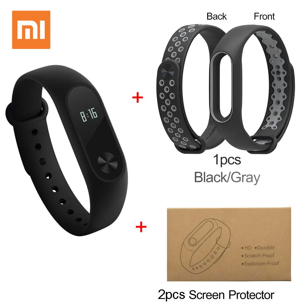 Xiaomi Mi Band 2 Miband 2 Smart Bracelet Touchpad OLED Screen Wristband with Sleep/Heart Rate Monitor Fitness Tracker Band Xiaomi Mi Band 2 Miband 2 Smart Bracelet Touchpad OLED Screen Wristband with Sleep/Heart Rate Monitor Fitness Tracker Band