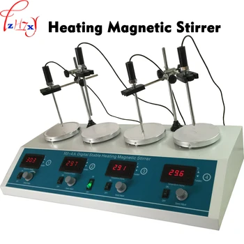 

Magnetic stirrer with heating machine HJ-4A 4 in 1 digital stable heating magnetic stirrer 110/220V 1PC