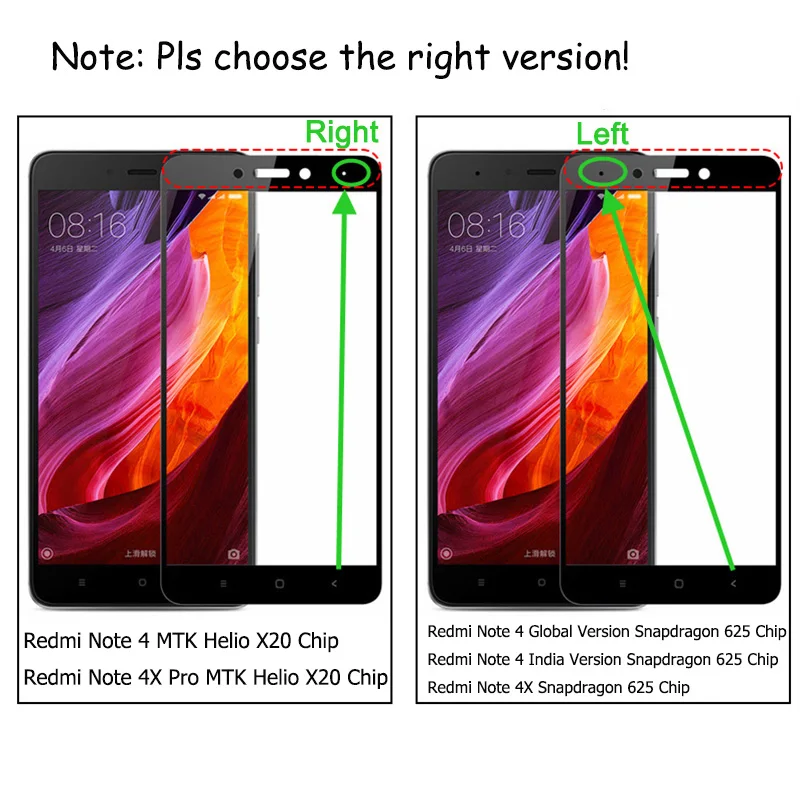 Full-Cover-Tempered-Glass-For-Xiaomi-Redmi-4X-4-Pro-4A-4-Prime-Redmi-Note-4