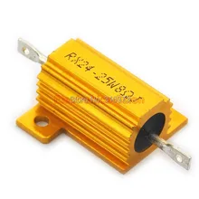 2 шт./лот) 8 Ом 25 Вт проволочный Алюминиевый Размещенный резистор, 25 Вт