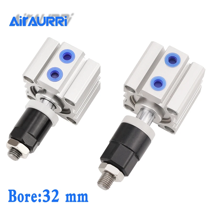 

SDAJ Bore 32mm stroke 5/10/15/20/25/30/40/50 adjustable cylinder Compact Cylinder