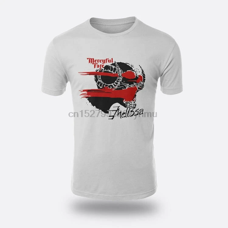 

Men's T-shirt Mercyful Fate Melissa S to 3XL Color White