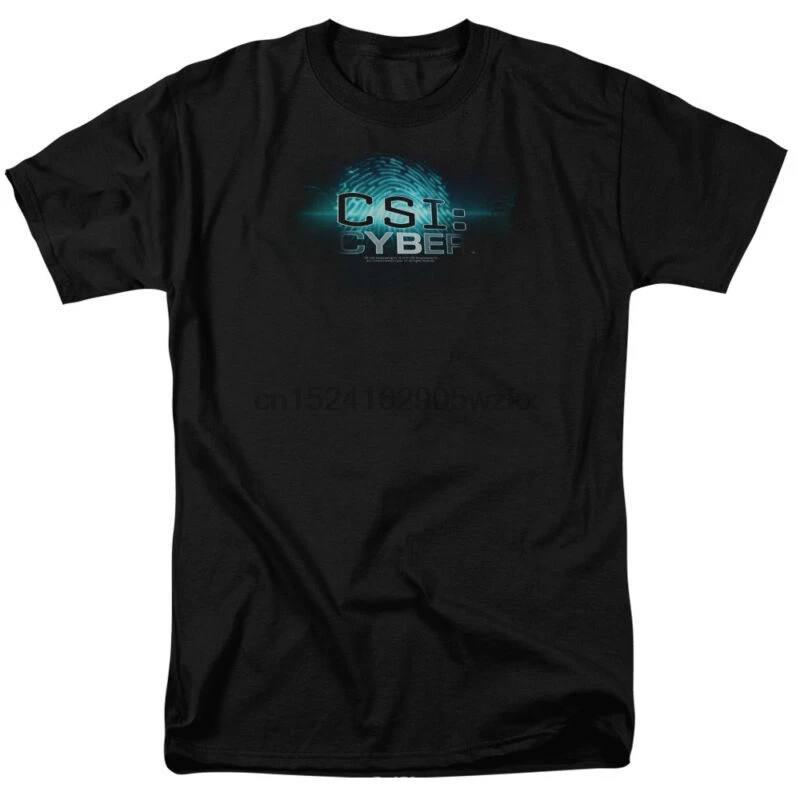 

CSI CYBER TV Show THUMB PRINT Logo Licensed T-Shirt All Sizes