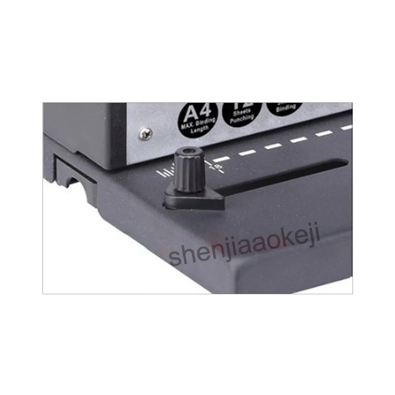 Grampo da Pasta de Papel Máquina de Encadernação Escritório Dedicado Pente Vinculativo Máquina Manualmente-tipo - a4 1 pc Sd-1201 - Imagem 3