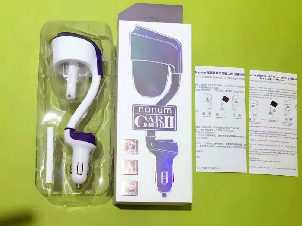 80 шт. Автомобильный увлажнитель воздуха 1usb/2usb 12 В|car humidifier|aroma diffusersteam air |