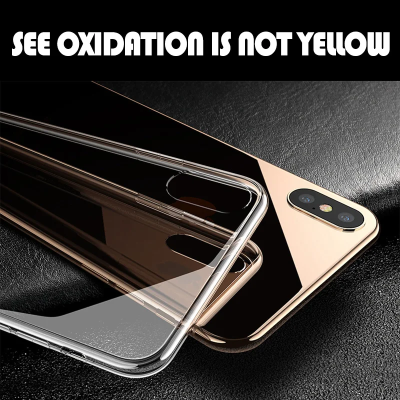 Прозрачный чехол для iPhone 11 X XS MAX 6S 7 8 Plus 10 5 5S SE силиконовый телефона 6 XR Pro Max|Бамперы|
