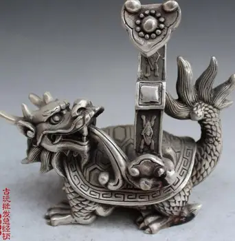 

Miscellaneous antiques Crafts collection of antique copper copper dragon Ruyi Home Furnishing feng shui ornaments