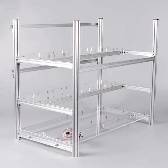 Cheap Stackable Computer Fame 12 Graphics Card GPU USB PCI-E Cable Computer Case BTC LTC Coin Mining Case Frame Server Chassis Cheap Stackable Computer Fame 12 Graphics Card GPU USB PCI-E Cable Computer Case BTC LTC Coin Mining Case Frame Server Chassis