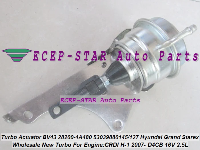 TURBO Wastegate Actuator BV43 28200-4A480 53039700145 53039700127 For HYUNDAI Grand Starex H-1 Cargo Travel 2007- D4CB 16V 2.5L (2)