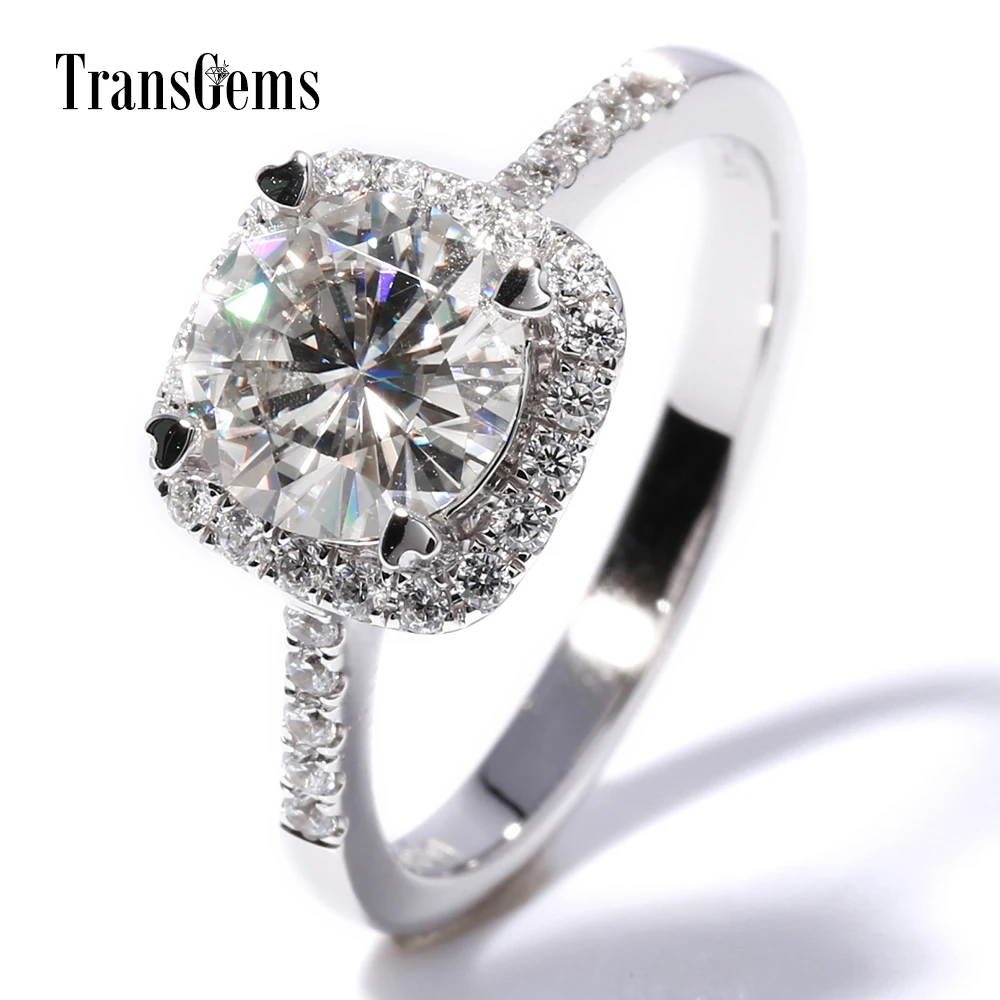 Buy TransGems 1.5 ct Carat Lab Grown Moissanite