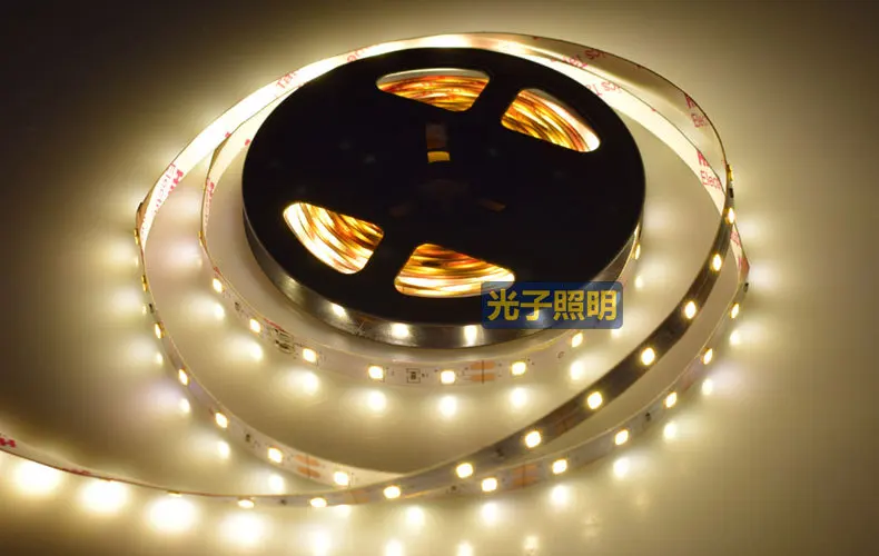 DC 5V 2835 Led Strip Waterproof USB power LED RGB Strip 60 pcs/M Suitable for Garden Living Room Decoration Multiple Color - Emitting Color: warm white see chart