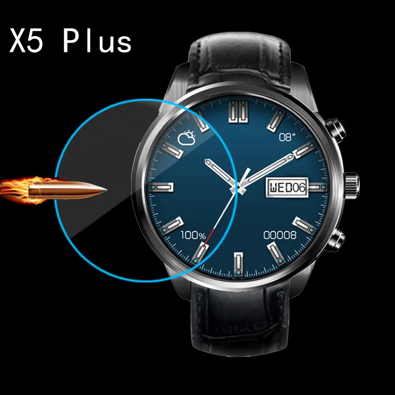 3 шт 1.39in закаленное стекло Finow x5/x5plus/Lem5 Смарт часы экран протектор же подходит для