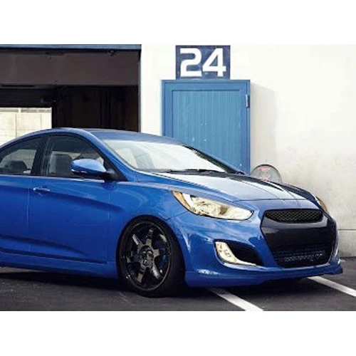 Спортивный сетчатый гриль для Hyundai Accent 12 17 2012 2017 седан хэтчбек|Гоночные решетки| |