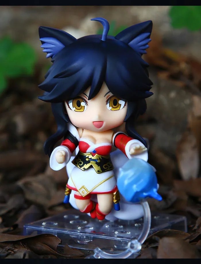 " 10 см Аниме Nendoroid Ahri 411 ПВХ фигурка коллекция игрушек куклы