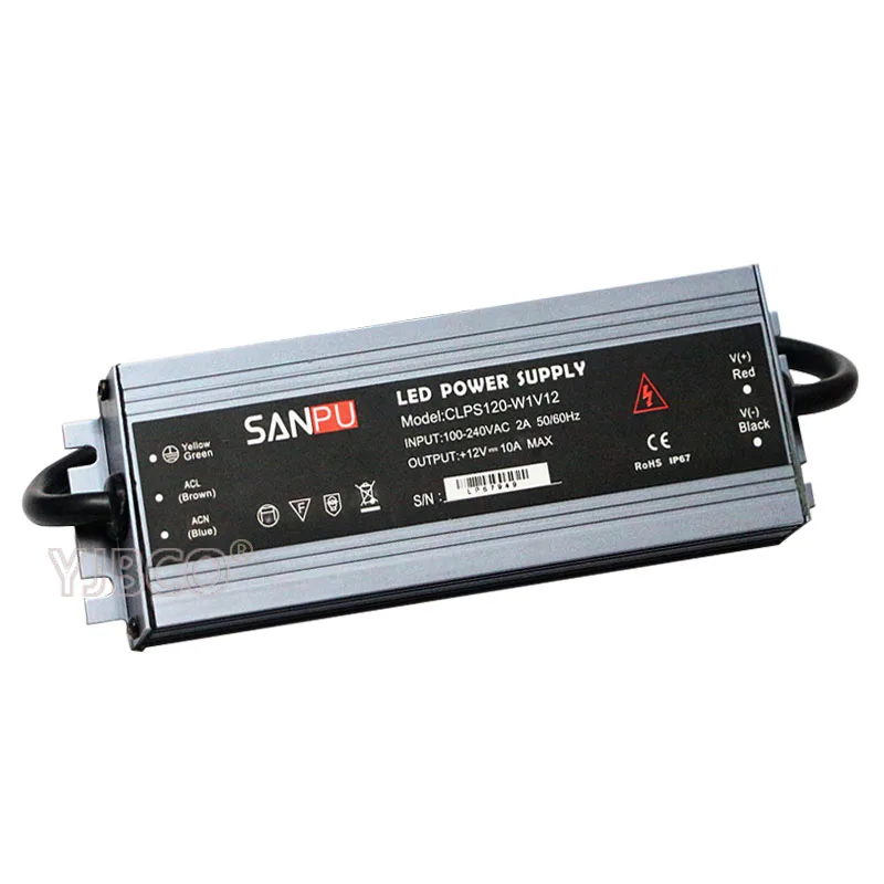 Ultra-fino da Fonte de Alimentação Conduziu o Motorista para a Tira Transformador Impermeável w - 100 120 150 200 Conduzida Ip67 Dc12v 60 5 Cheap Transformadores de iluminação
