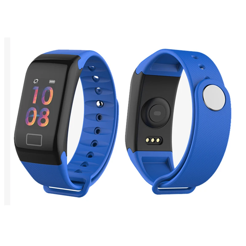 

F1 Smart Watch With Heart Rate Blood Pressure Monitor Fitness Tracker IP67 Smartwatch Connect Iphone Android Phones