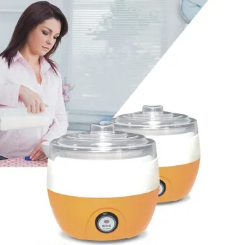 

Electric Yogurt Machine Stainless Steel Liner Mini Automatic Yogurt Maker 1L Capacity 220V