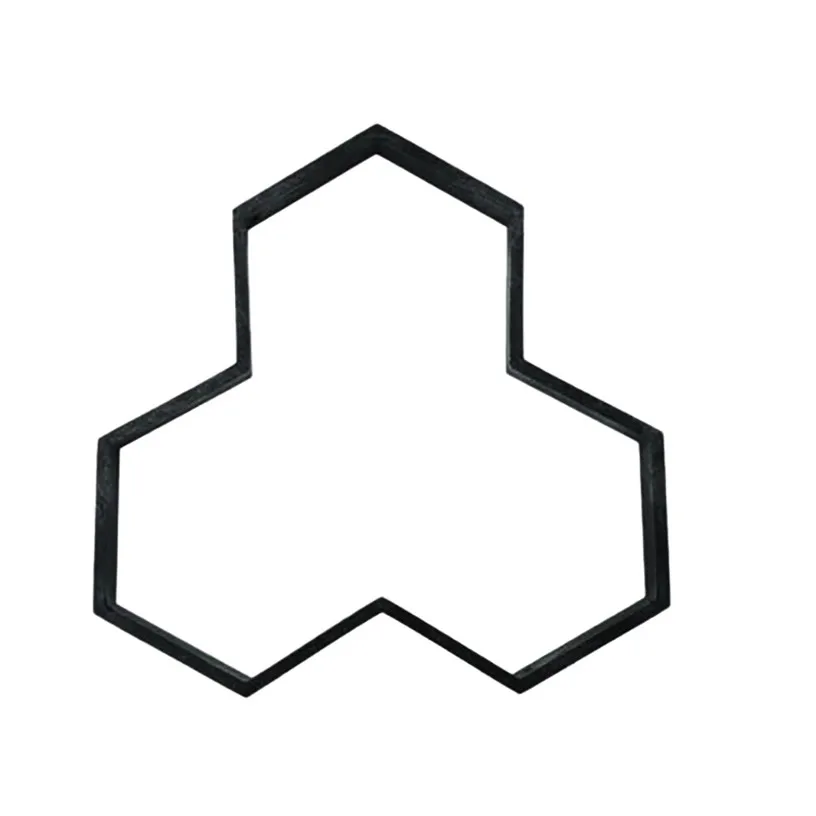 Многоразовые бетонный цементный камень дизайн асфальтоукладчик ходьбы Плесень DIY Путь производитель форма для бетонных кирпичей для садовой дорожки J1