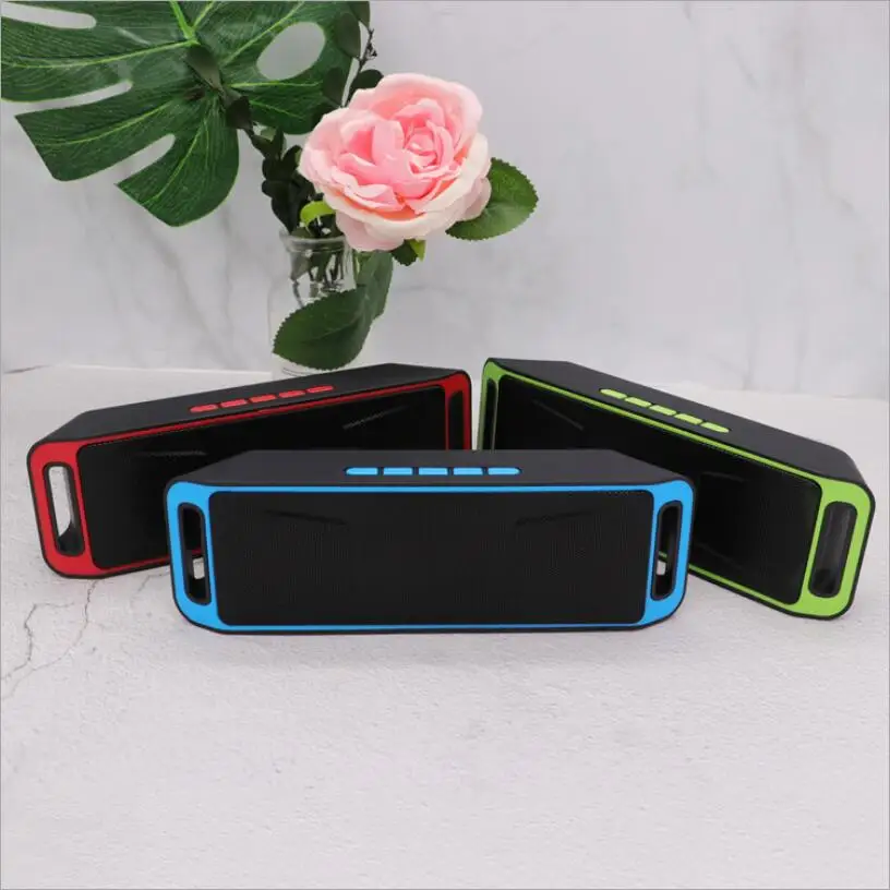 Беспроводной открытый SC208 беспроводной Bluetooth динамик TF карта двойной